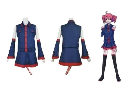 重音テト　コスプレ　衣装 Amazon.co.jp: [fenglei] 重音テトコスプレ衣装 ＋ウィッグ ＋靴